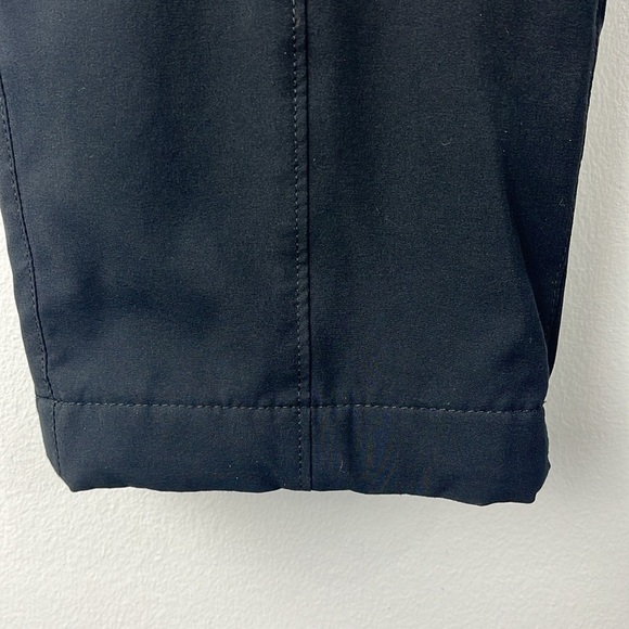 Talbots Fleece Lined Straight Leg Black Hiking Ankle Pants Womens Size 12 - Picture 7 of 16